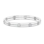 Glistening Diamond Bangle