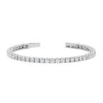 Lab Grown Timeless Round Brilliant Diamond Bracelet - Elegant Sparkle