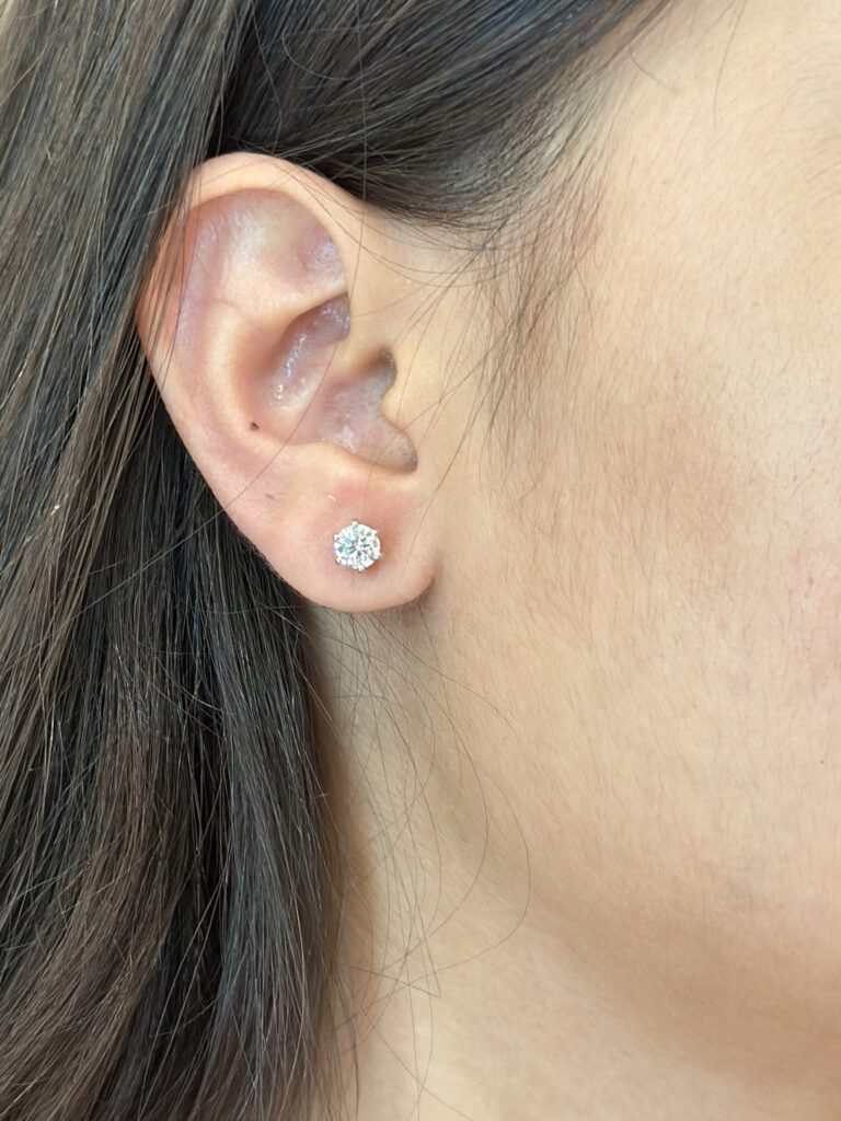 Lab Created Diamond Studs