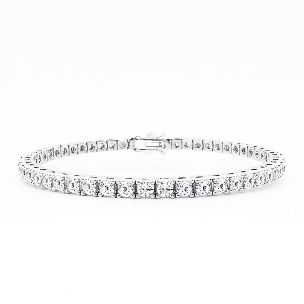 Buy Timeless Round Brilliant Diamond Bracelet