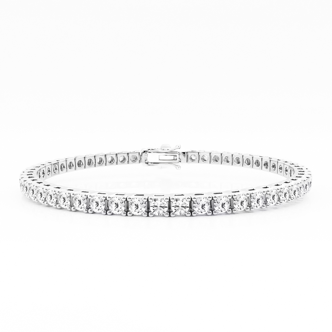 Buy Timeless Round Brilliant Diamond Bracelet