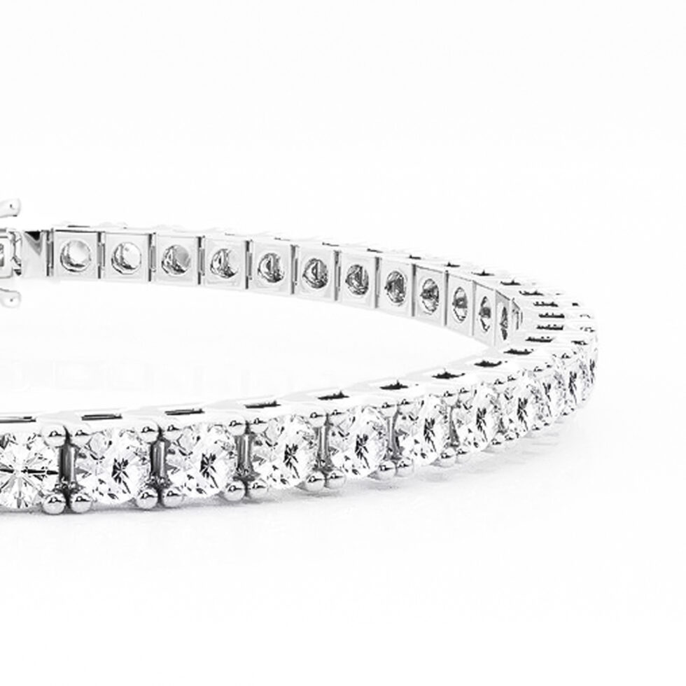 Buy Timeless Round Brilliant Diamond Bracelet