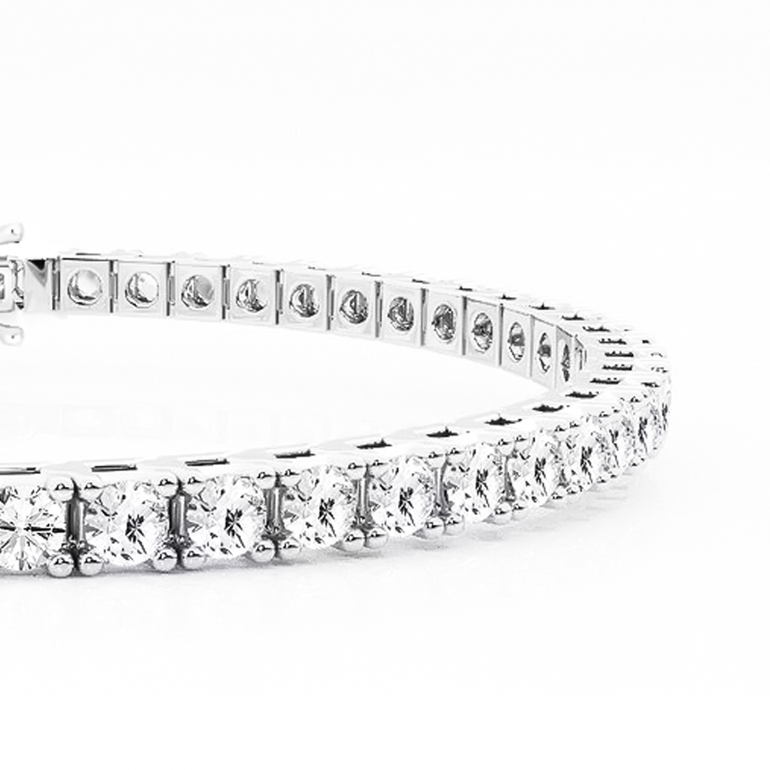 Buy Timeless Round Brilliant Diamond Bracelet