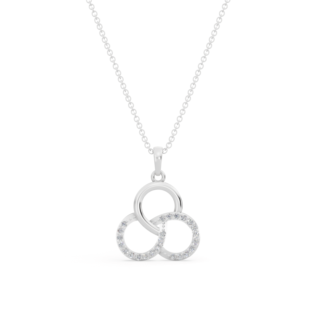 White Gold Adriana Diamond Pendant