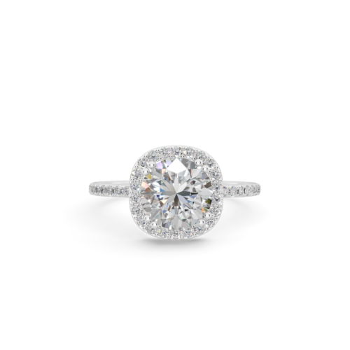 Eight Prong Solitaire Wedding Ring