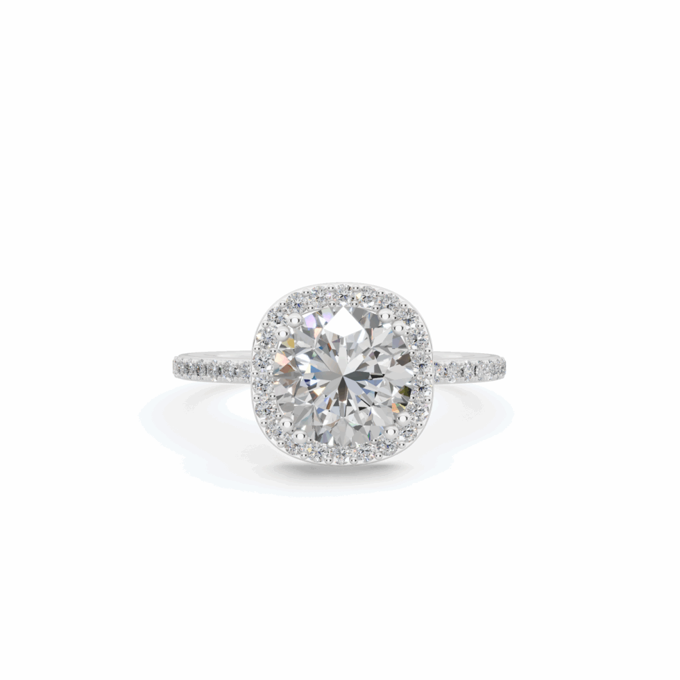 Eight Prong Solitaire Wedding Ring