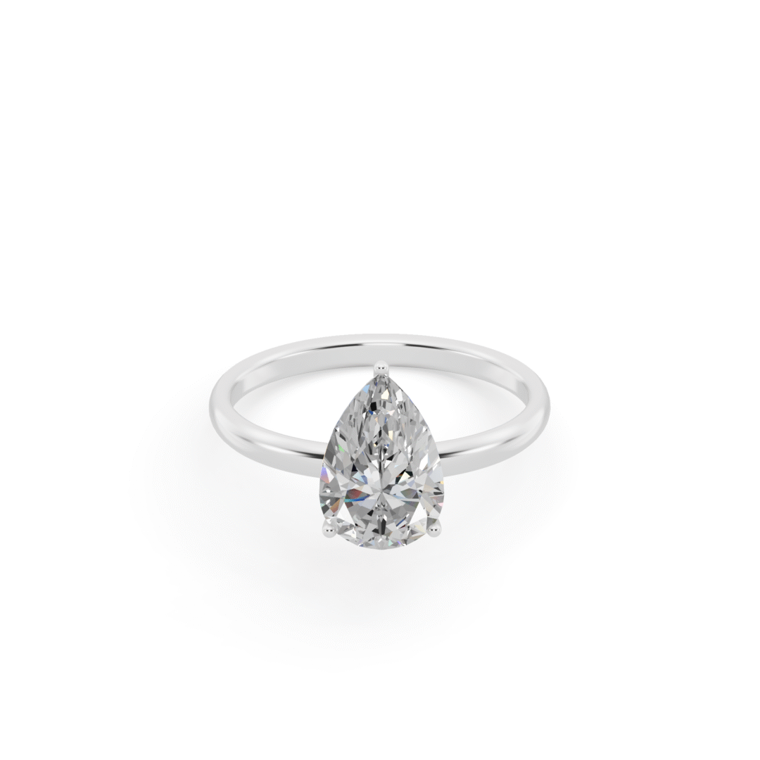 Classic Round Brilliant Cut Solitaire Ring