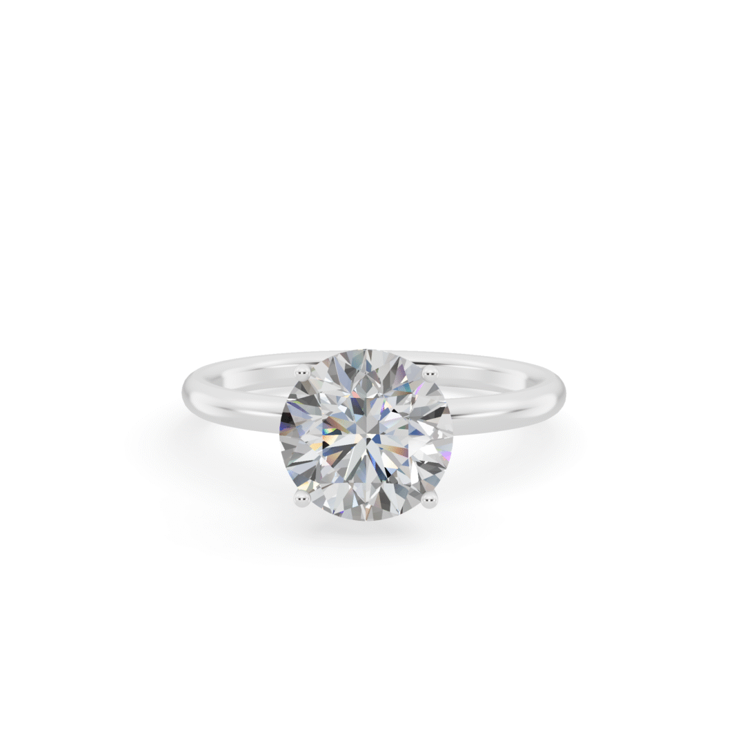 Cushion Cut Pave Diamond Ring from Anyra Diamonds