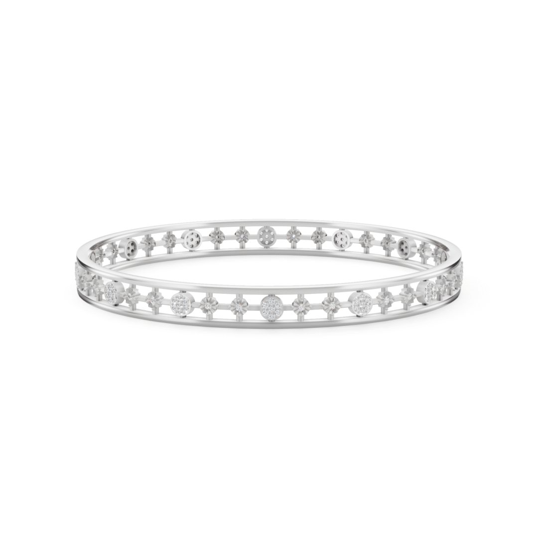 Glistening Diamond Bangle from Anyra
