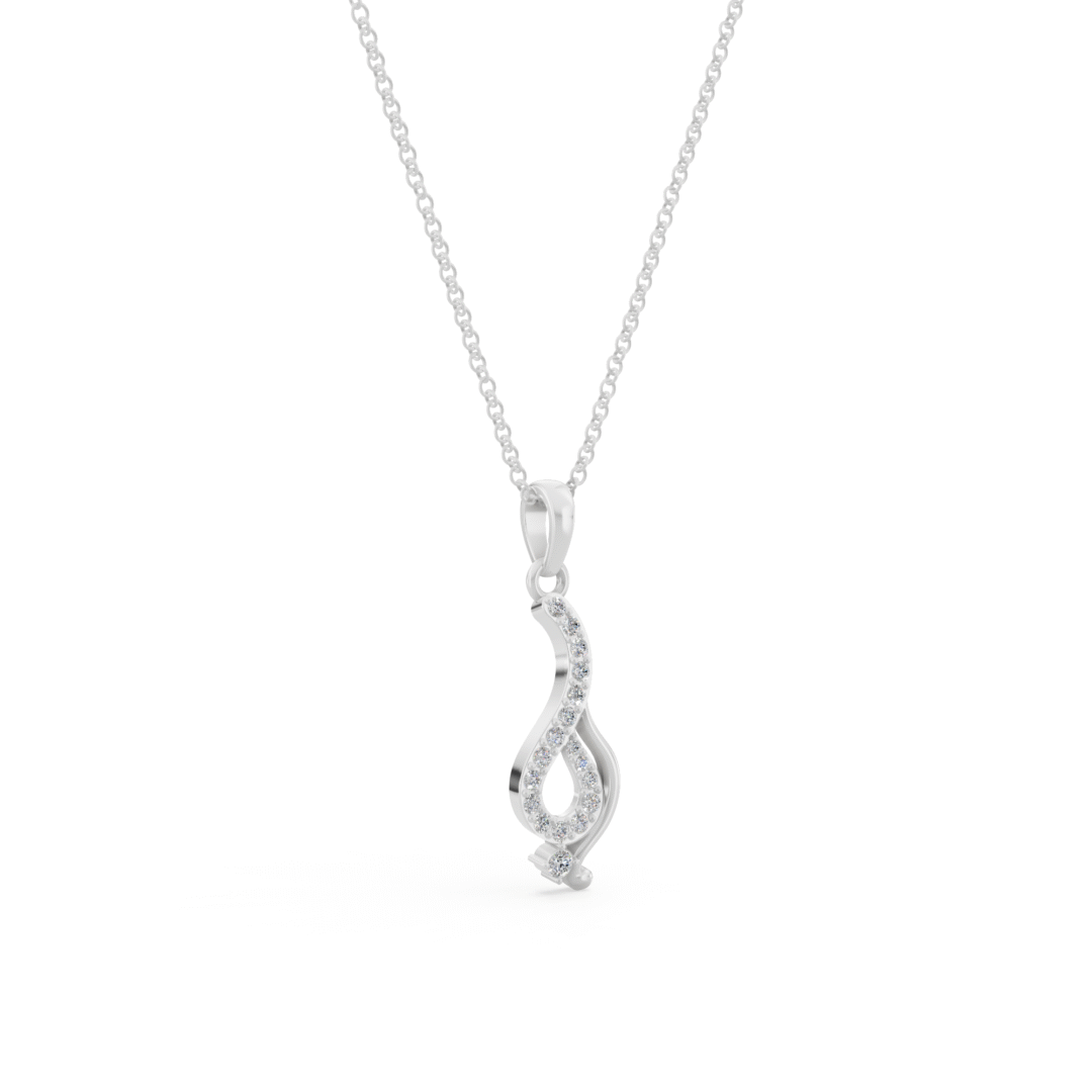 The Clara Diamond Pendant from Anyra Diamonds