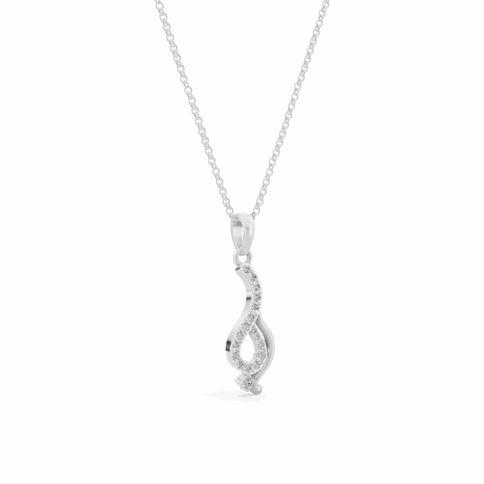 The Clara Diamond Pendant from Anyra Diamonds