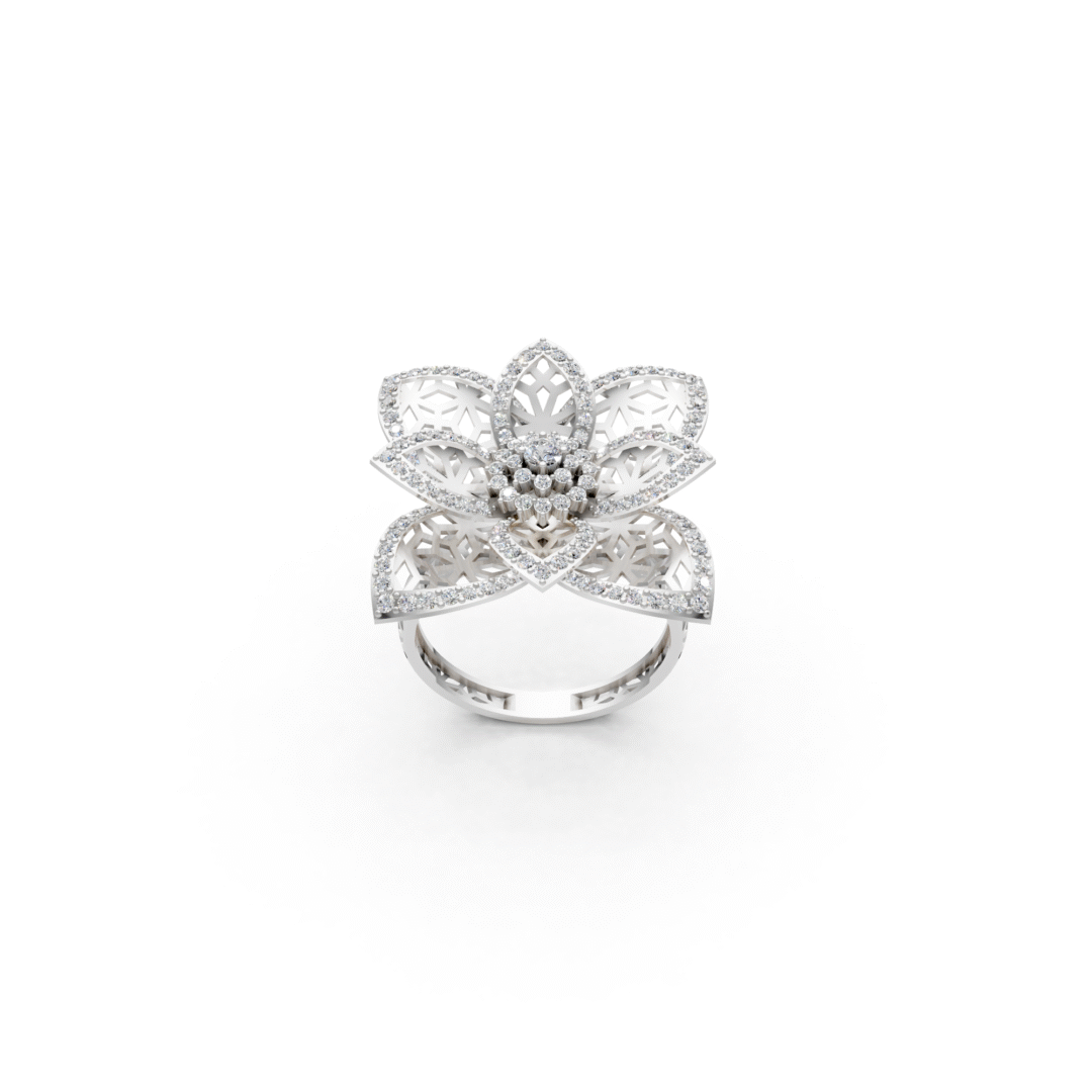 Best Quality Anyra Cocktail Queen Diamond Ring