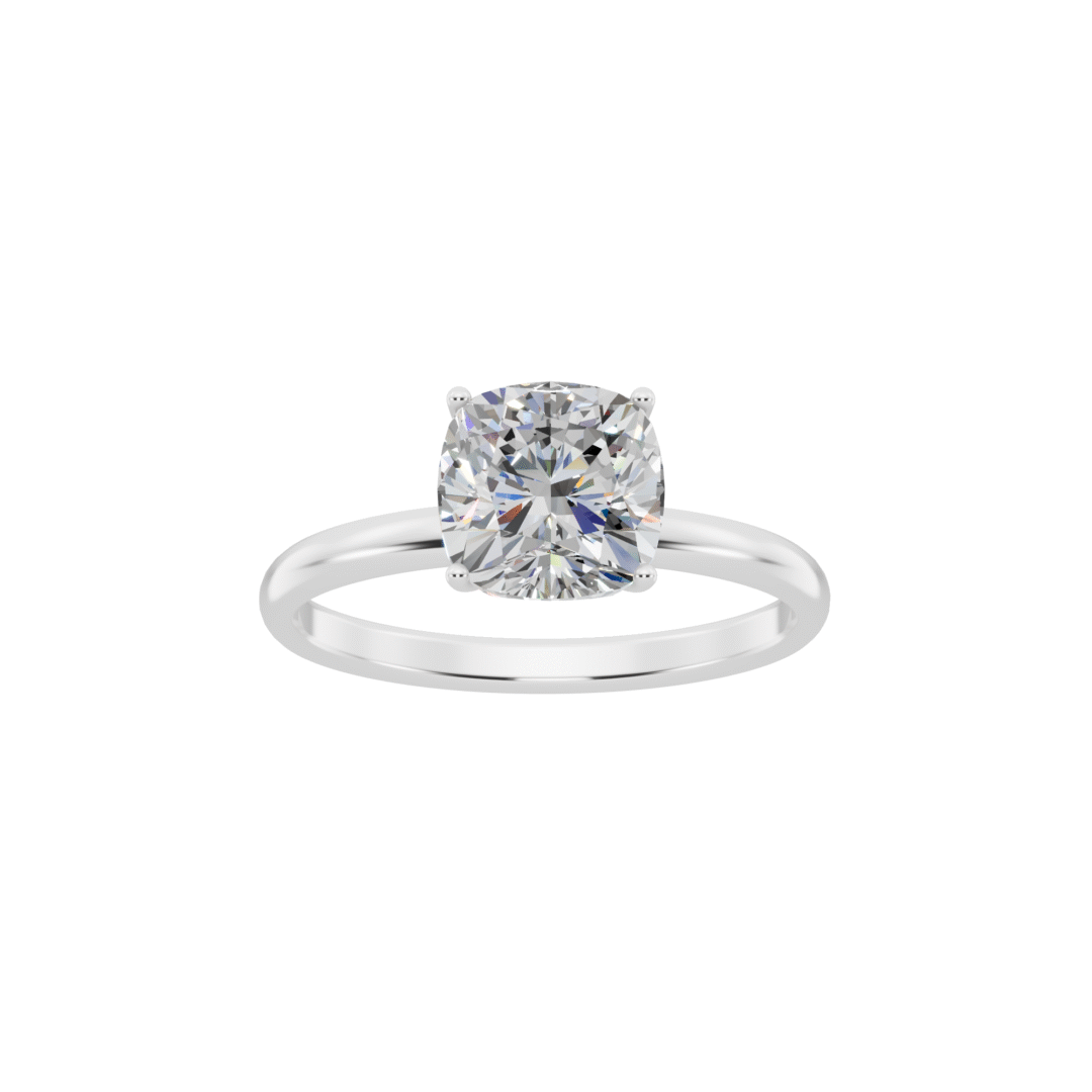 Best Quality Anyra Classic Cushion Cut Solitaire Ring