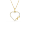 Buy Anyra Heart with Infinity Diamond Pendant