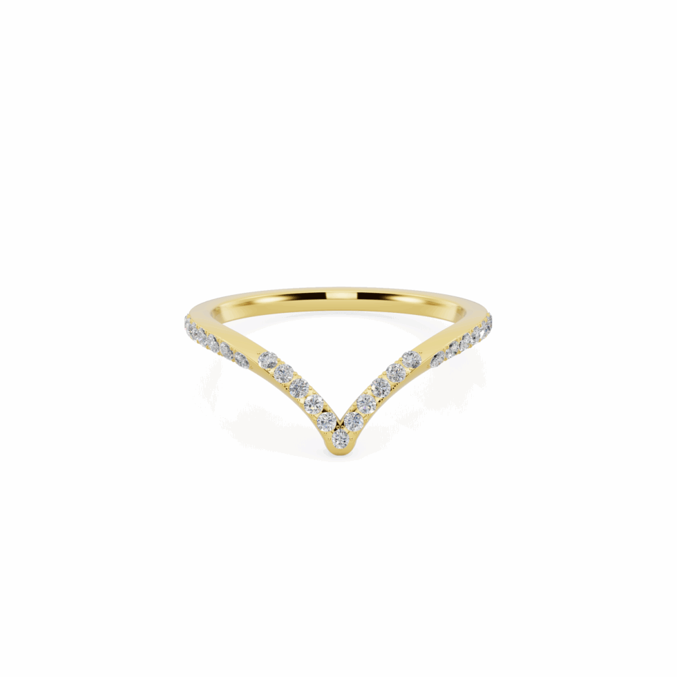 Buy Chevron Inspired Ring Wrap from Anyra Diamonds