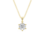 Snowflake Serenade Pendant with Chain