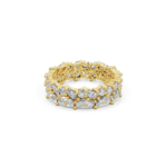 Marquise Round Wedding Band