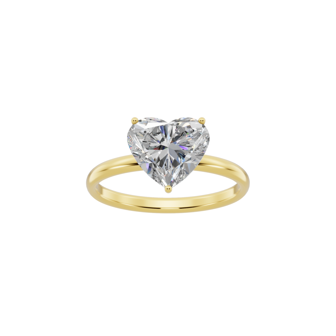 Buy Heart Cut Solitaire Ring