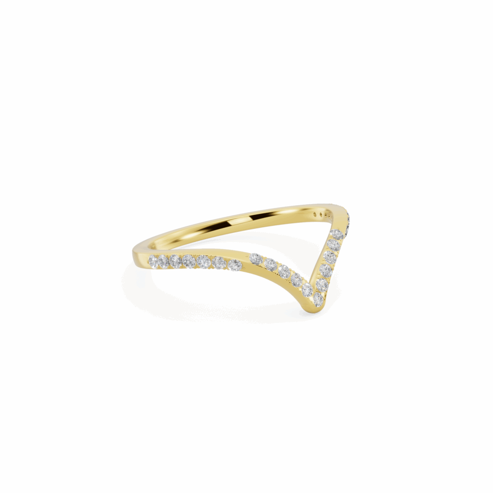 Chevron Inspired Ring Wrap