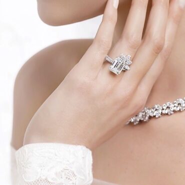 Showcasing Lab Grown Diamond Ring on Hand