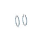 Blue Diamond Tennis Round Hoops
