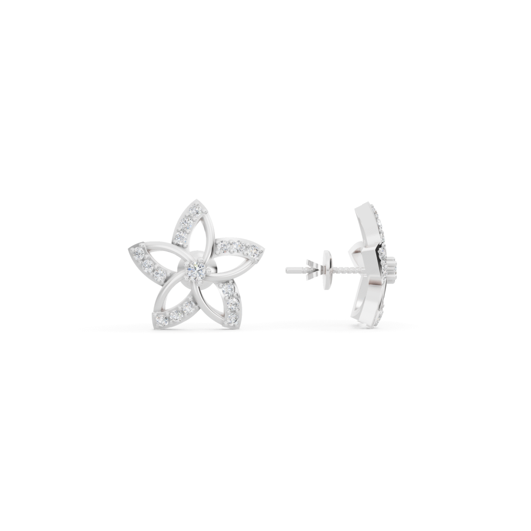 Buy Celestial Petal Earrings
