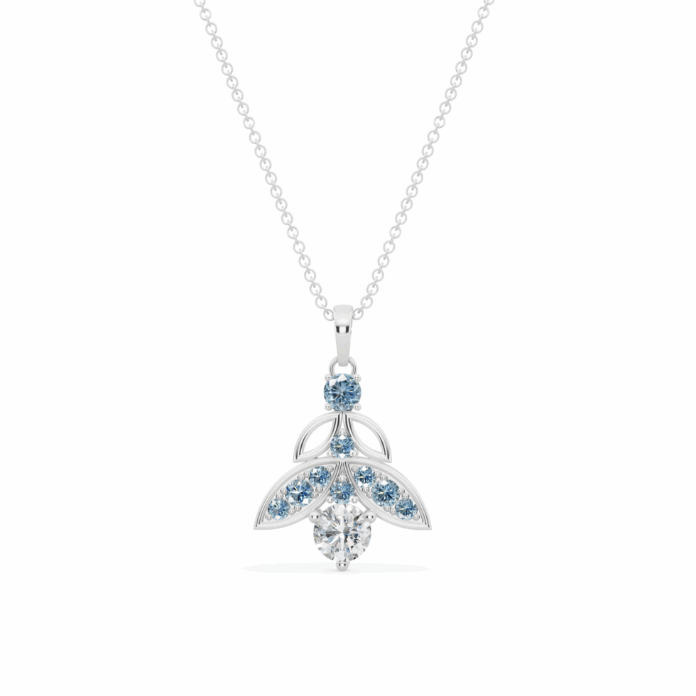 Honeydew Diamond Pendant