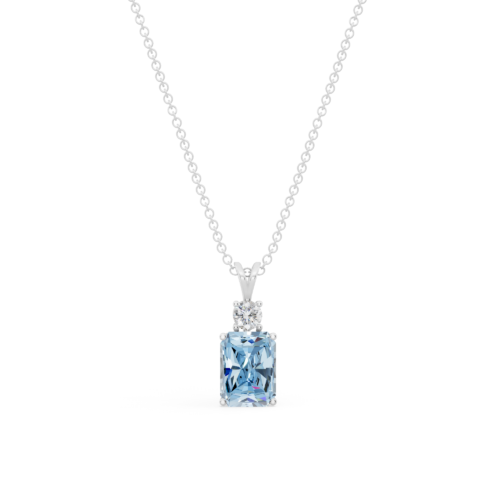 Blue Diamond Pendant