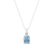 Blue Diamond Pendant