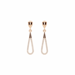 Crystal Diamond Dangle Earrings