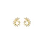 Circle Leaf Stud
