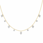 Galaxy Diamond Station Necklace