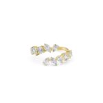 Multi Shape Diamond Wrap Ring