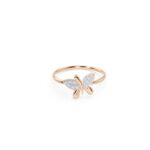 Petite Butterfly Diamond Ring