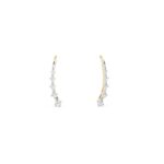 Seven Star Diamond Ear Climber
