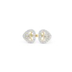 Twin Hearts Diamond Elegant Cocktail Ring