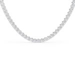 Classic Round Tennis Necklace