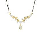 Classic Floral Diamond Mangalsutra