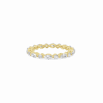 Horizontal Marquise & Round Lab Grown Diamond Eternity Band