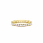 Channel Set Round Diamond Eternity Band