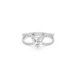 The Trillion Vow Diamond Solitaire Ring