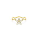 Star Design Lab Diamond Ring in Sterling Silver