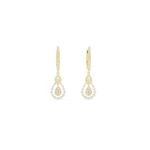 Royal Teardrop Dangle Earrings