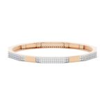 Timeless Shine Round Diamond Bangle