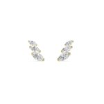 Trio Marquise Diamond Earrings