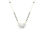 Twilight Pear Lab Grown Diamond Mangalsutra - Unique Elegant Design