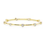 Lab Grown Diamond Multi-Shape Distanced Station Bracelet