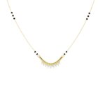 Minimal Lab Grown Diamond Mangalsutra