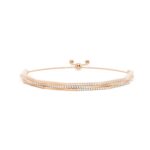 Petal Light Diamond Bracelet 18kt & 14kt Gold