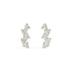 Little Hearts Diamond Ear Climber